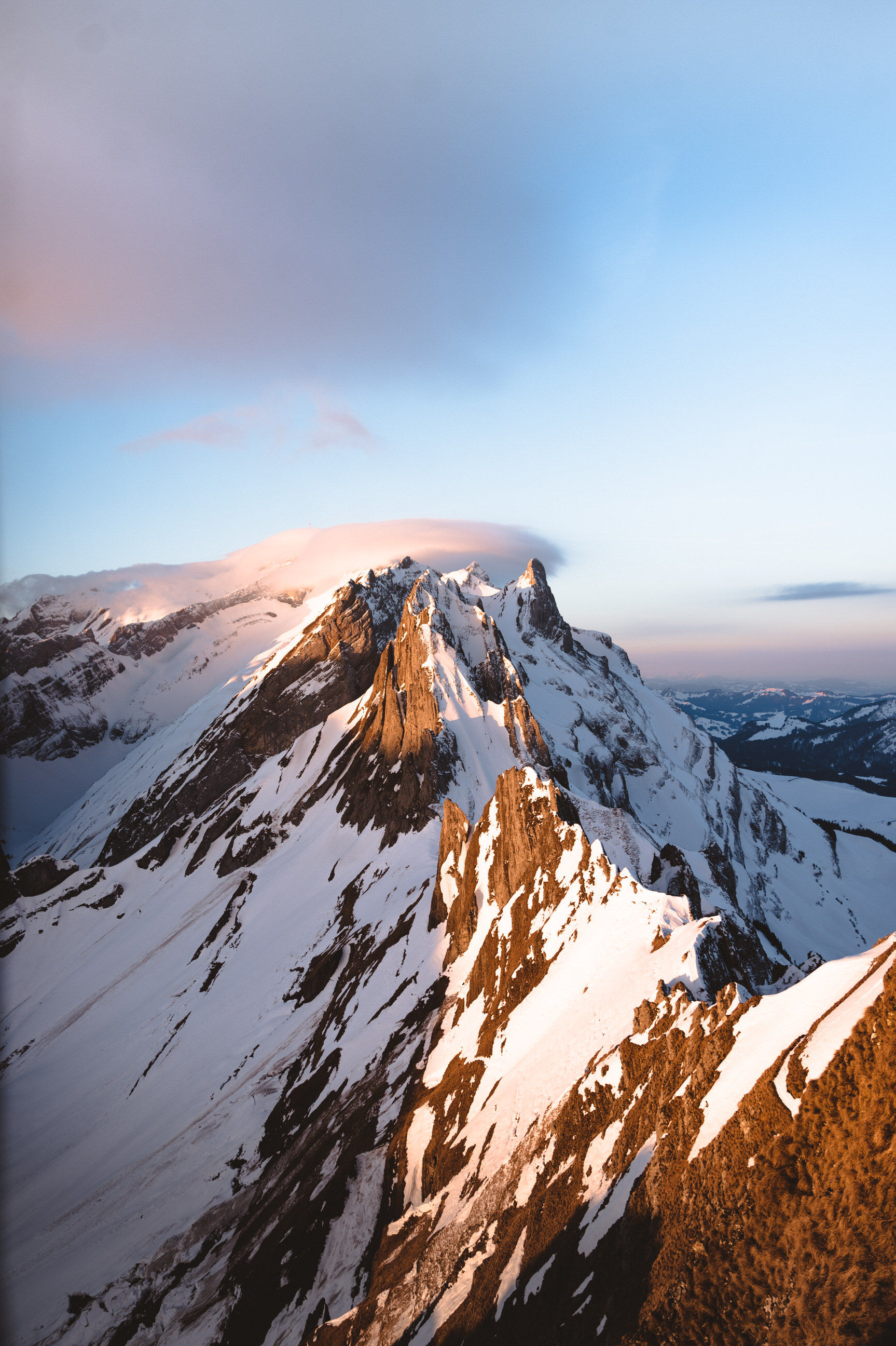 photo of winter hike